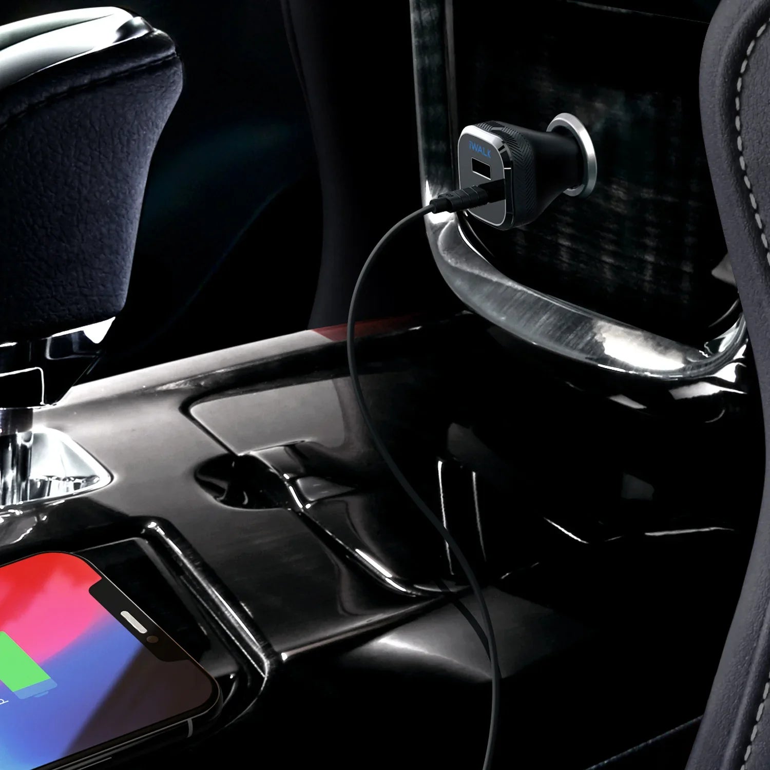 iWalk Car Charger Power Delivery & Qc 3.0 - Tashqila iWalk Car Charger Power Delivery & Qc 3.0 - Tashqila